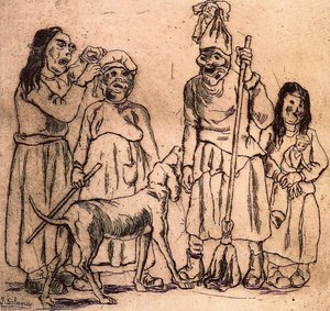 Máscaras Del Perro — José Gutiérrez Solana