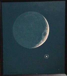 The Moon Earth's Satellite — Chesley Bonestell