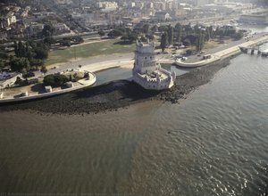 Belém Tower - aerial view