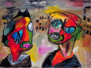 Premonitions Of The Blitz — Julian Trevelyan