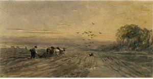 The Plough-team — David Cox