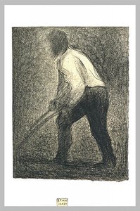 The Ploughman — Georges Seurat
