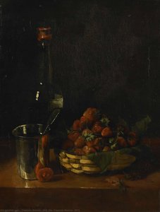 Still Life, François Bonvin, 1871 — François Bonvin