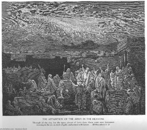 The Army Appears In The Heavens — Paul Gustave Doré, Romanticism