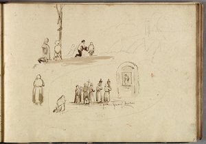 Shrine And Pilgrims