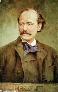 Portrait Of Jules Massene — Albert Eichhorn