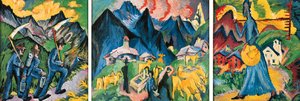 Alpleben, Triptychon — Ernst Ludwig Kirchner