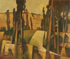 Veronese Hills — Walter Mattioli, Expressionism