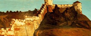 Walls Of Kremlin In Novgorod — Nicholas Roerich