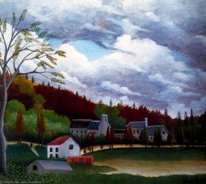 The Bievre At Gentilly — Henri Julien Félix Rousseau (le Douanier)