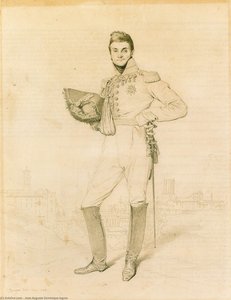 General Louis Etienne Dulong De Rosnay — Jean-auguste-dominique Ingres