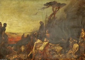 The Morning After The Battle Of Hastings — Alfred Joseph Woolmer