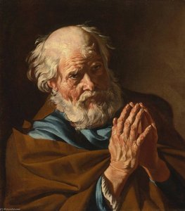 Saint Peter Praying — Matthias Stom