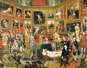 The Tribuna of the Uffizi