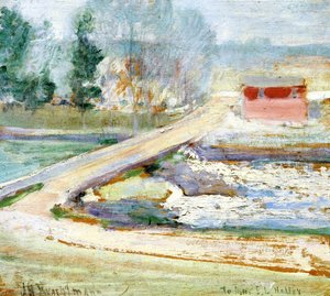 View From The Holley House — John Henry Twachtman