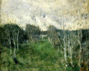 Gray Day — John Henry Twachtman, Impressionism