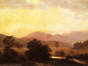 View Of The Adirondacks — William Trost Richards, Hudson River School
