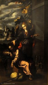 The dream of Saint Joseph