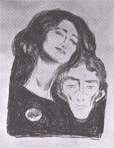 Salomé (eva Mudocci Portrait) — Edvard Munch