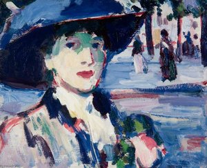 Anne Estelle Rice In Paris — John Duncan Fergusson
