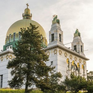 Kirche Am Steinhof (church Of St. Leopold), In Vienna, Austria — Otto Koloman Wagner, Art Nouveau
