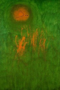 Cabello Perseguido Por Dos Planetas — Joan Miró