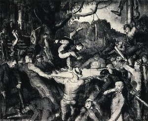 Initiation Into The Frat — George Wesley Bellows, Realism