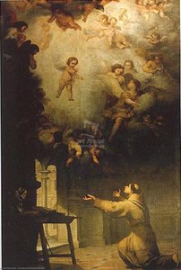 Vision Of St. Anthony Of Padua — Bartolomé Esteban Murillo