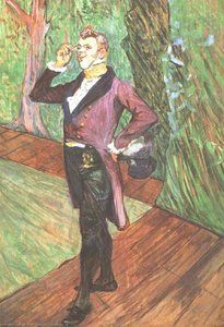 Portrait Of M. Samary — Henri De Toulouse-lautrec