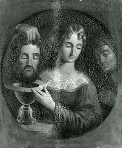 Salome With The Head Of John The Baptist, (painting) — Frederick E Cohen