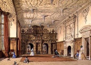 Crewe Hall, Cheshire — Joseph Nash
