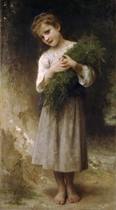 Returned From The Fields — William-adolphe Bouguereau