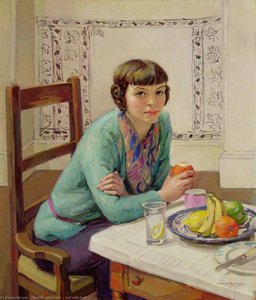 Girl With Fruit — Dorothy Johnstone