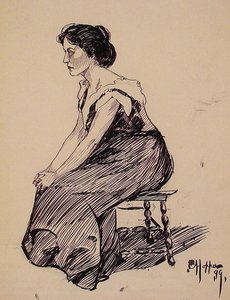 Study Of A Seated Woman — Edward Hopper