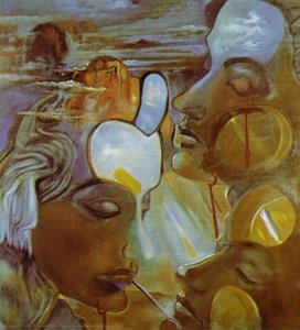Mirror Women - Mirror Heads, 1982 — Salvador Dalí, Surrealism