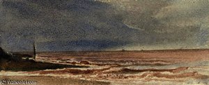 A Coastal Landscape — Peter De Wint