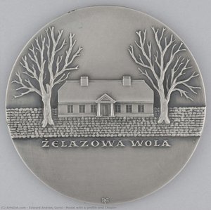 Medal With A Profile And Chopin — Edward Andrzej Gorol