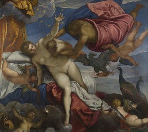 The Origin Of The Milky Way — Jacopo Robusti, Baroque Drama