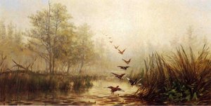 Hazy Morning — James Mcdougal Hart