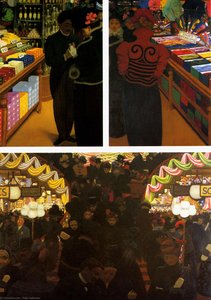 The Good Market (triptych) — Félix Vallotton, Post-impressionism