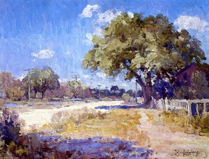 Texas Landscape — Robert Julian Onderdonk, Impressionism
