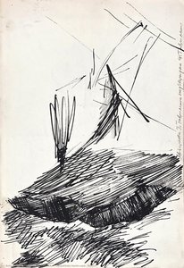 Carpathian Landscape. Sketch — Hryhorii Havrylenko