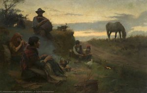 A Gypsy Encampment — Leghe Suthers