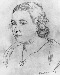 Portrait Of Graziella — Giorgio De Chirico, Neo-baroque