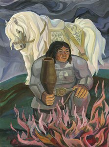 Yuryung Uolan Warrior. Illustration To Publication — Elley Semenovich