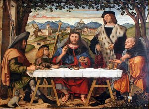 Christ At Emmaus — Marco Marziale
