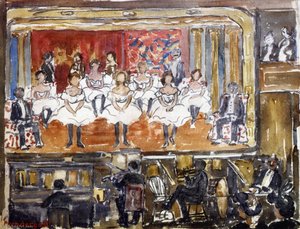 The End Men — Maurice Brazil Prendergast