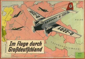 Travelling Game: Im Fluge Durch Großdeutschland — Hanns Porst, Spear-spiele-fabrik, Propaganda Art