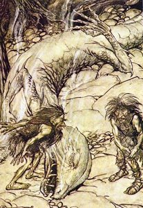 The Ring Of The Nibelung 46 — Arthur Rackham