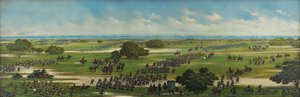 March Of The Argentine Army To Take Positions For The Attack On Curupayti On 22-09-1866 — Cándido López
